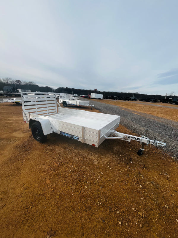 2026 Aluma 63"x10 Utility w/ 12" Sides (6310ESA-S-TG)