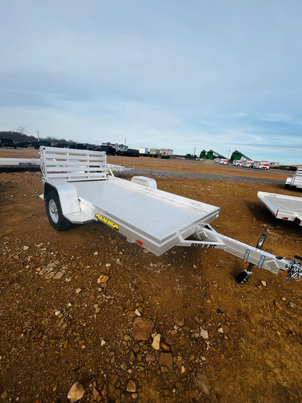 2026 Aluma 63"x10 Heavy single axle w/ Bi FOLD (6310H-S-BT)