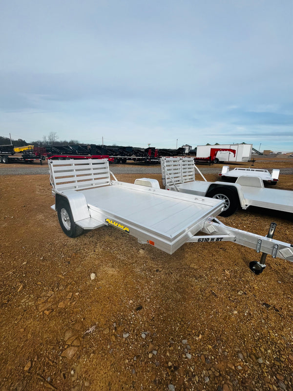 2026 Aluma 63"x10 Heavy single axle w/ Bi FOLD (6310H-S-BT)