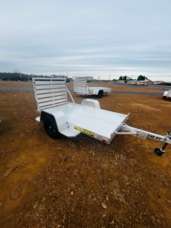 2026 Aluma 54"x8' Utility w/ Bi-Fold Gate (548S-BT)