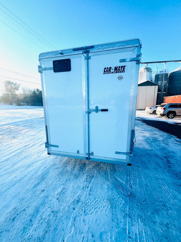 2026 Car Mate 6x12 Sportster w/ Barn Doors & 6" Additional Height