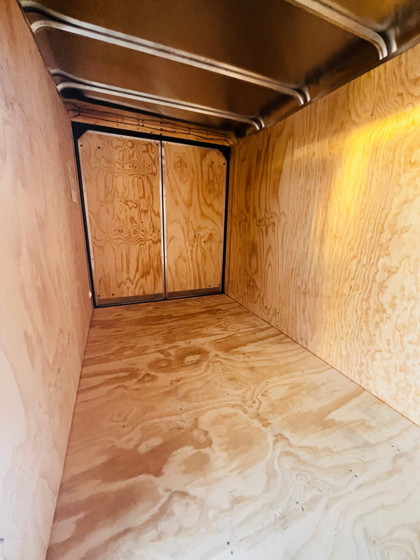 2026 Car Mate 6x12 Sportster w/ Barn Doors & 6" Additional Height