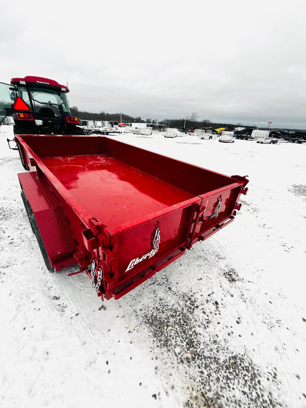 2026 LIBERTY 6X12 DUMP W/TARP KIT/RAMPS/10K GVWR