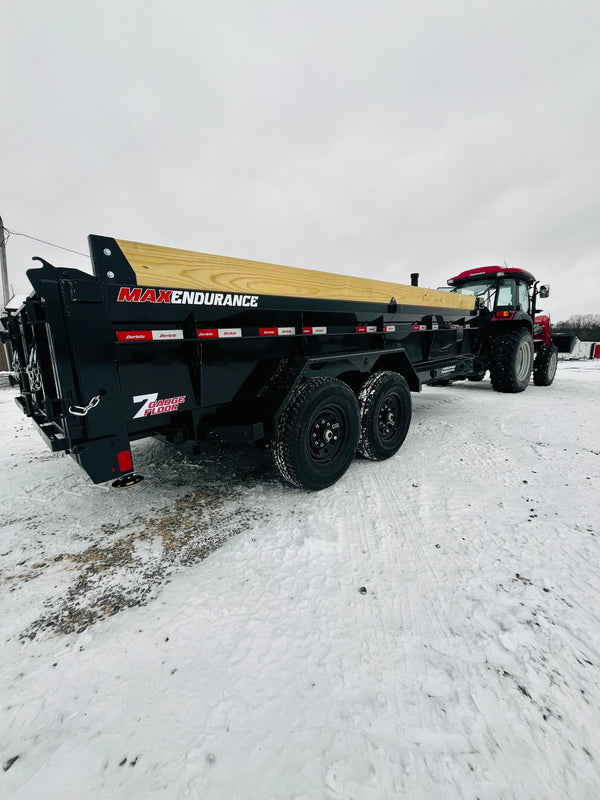 2026 LIBERTY 7X16 TELESCOPIC DUMP 15K GVWR