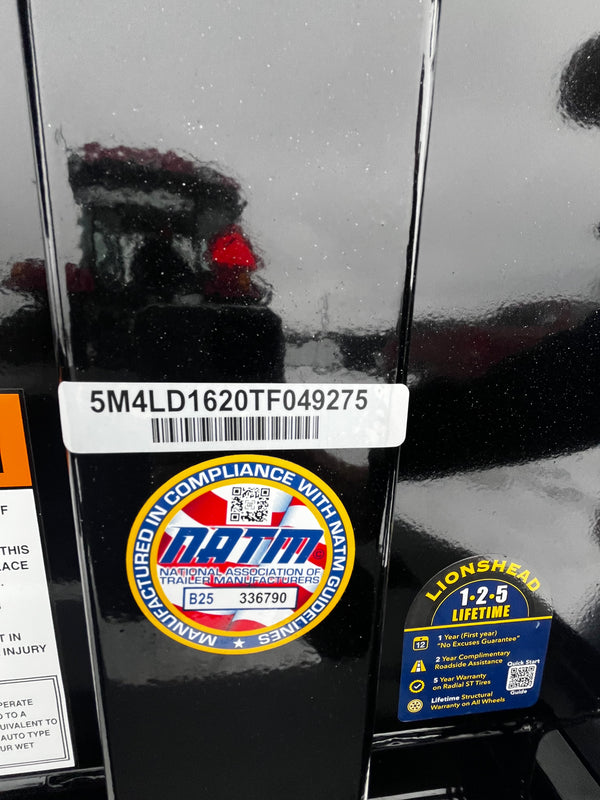 2026 LIBERTY 7X16 TELESCOPIC DUMP 15K GVWR