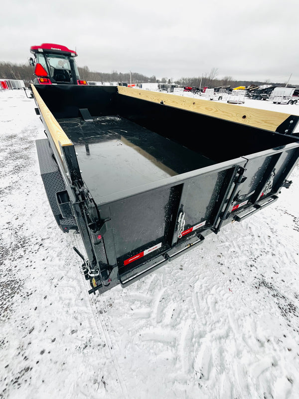 2026 LIBERTY 7X16 TELESCOPIC DUMP W/ TARP KIT/RAMPS/ 15K GVWR