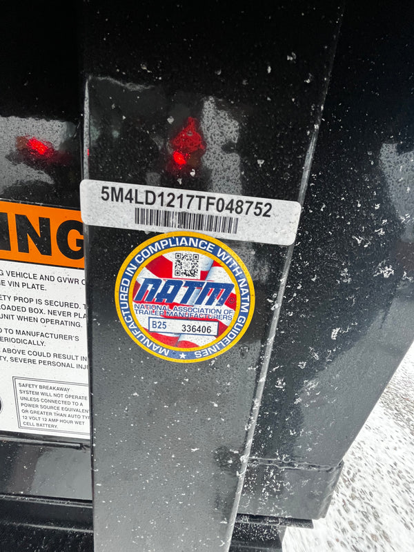 2026 LIBERTY 6X12 DUMP W/TARP KIT/ RAMPS/ 7K GVWR