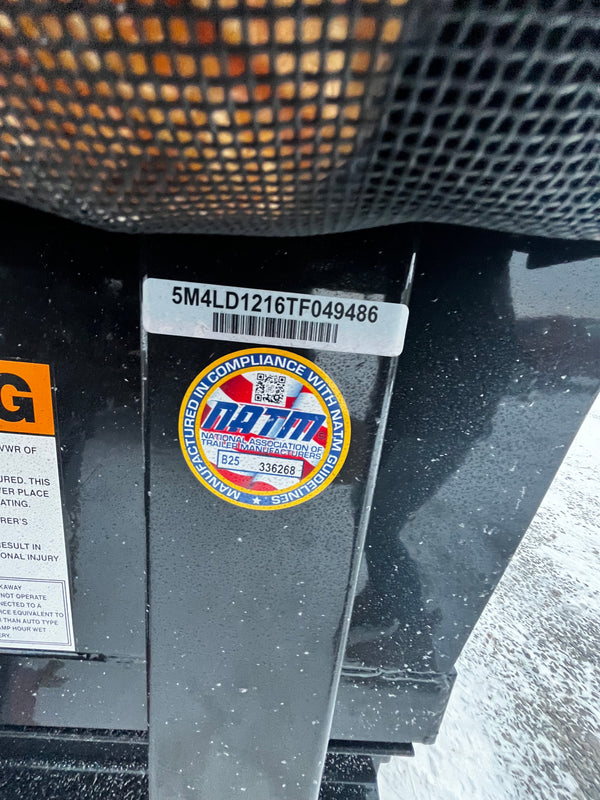 2026 LIBERTY 6X12 DUMP W/TARP KIT/RAMPS/7K GVWR