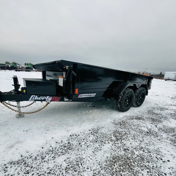 2026 LIBERTY 6X12 DUMP W/ TARP KIT/ RAMPS/7K GVWR