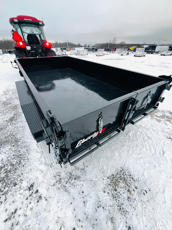 2026 LIBERTY 6X12 DUMP W/ TARP KIT/ RAMPS/7K GVWR