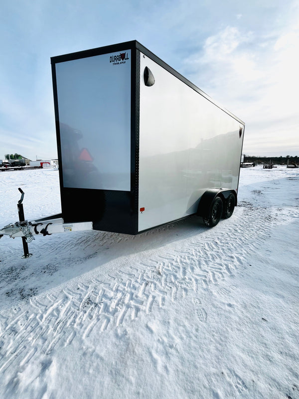 2026 DuraBull 7x14 Elite Cargo Trailer/6"^/RAMP/BLACKOUT PACKAGE