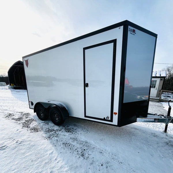 2026 DuraBull 7x14 Elite Cargo Trailer/6"^/RAMP/BLACKOUT PACKAGE