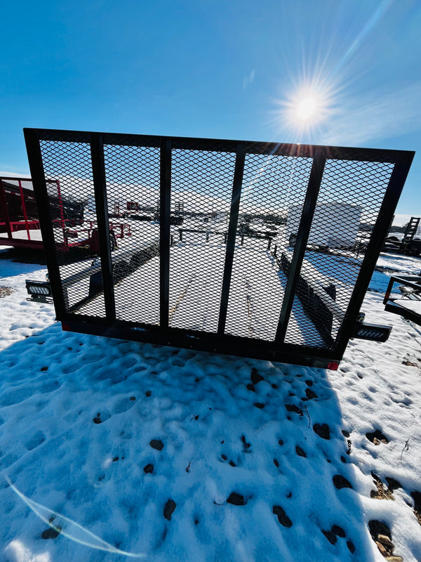 2026 CAR MATE 6X12 ANGLE IRON TANDEM 7K GVWR