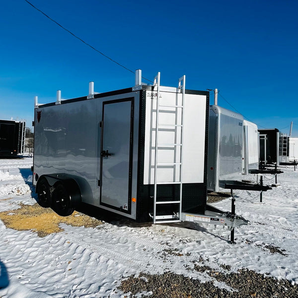 2026 DuraBull 7x14 Contractor Package W/ BARN DOOR/BLACKOUT PACKAGE