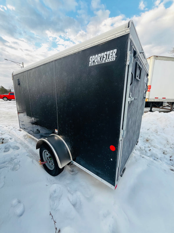 2026 Car Mate 6x12 Sportster W/ Ramp Door