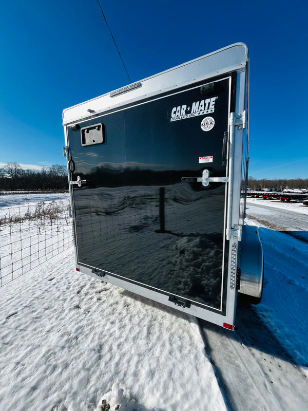 2026 Car Mate 7x14 Sportster w/ RAMP & 6" Additional Height