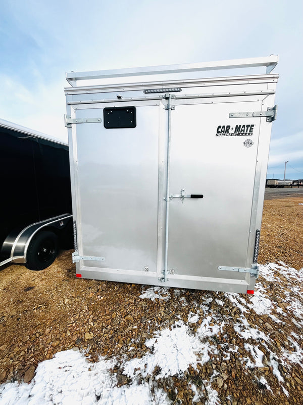 2026 Car Mate 7x16 Contractor Package #1 W/ ADDITIONAL 6"^/BARN DOORS