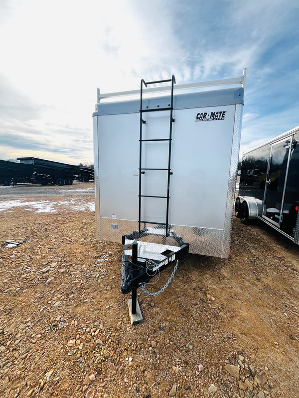 2026 Car Mate 7x16 Contractor Package #1 W/ ADDITIONAL 6"^/BARN DOORS