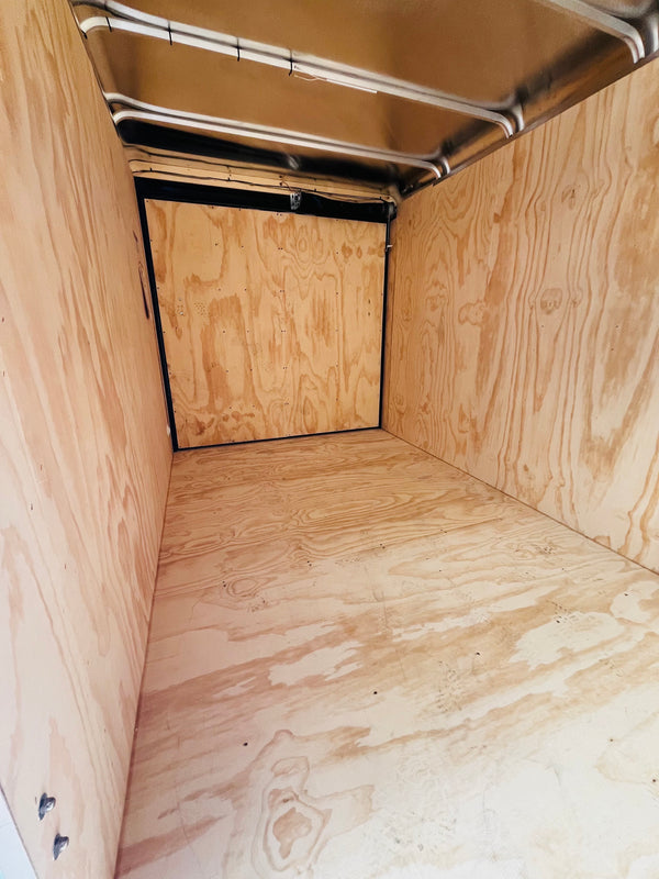 2026 CAR MATE 7X14 HD V-SPORT w/ 7K GVWR/ 6"^/RAMP