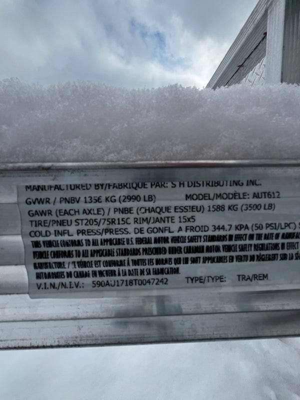 2026 SPORT HAVEN 6X12 AUT-S W/ ALUMINUM WHEELS