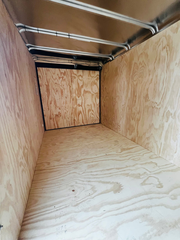 2026 CARMATE 7X14 HD V-SPORT CARGO W/ 6"^/RAMP