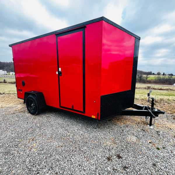 2023 PACE 7X12 JOURNEY SE Blackout w/ Rear Spoiler and Load Lights