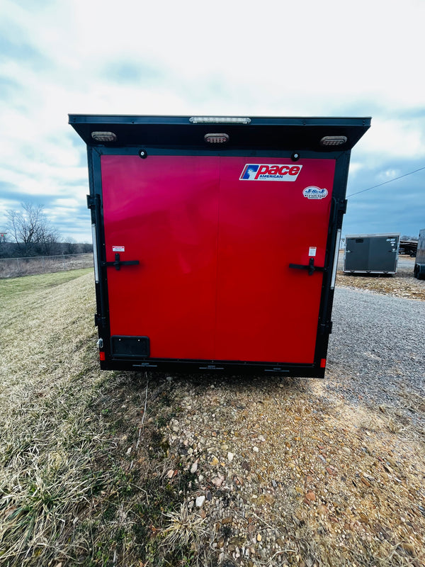 2023 PACE 7X12 JOURNEY SE Blackout w/ Rear Spoiler and Load Lights