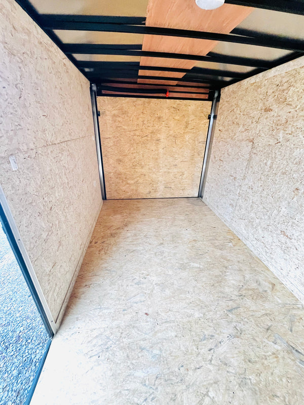 2023 PACE 7X12 JOURNEY SE Blackout w/ Rear Spoiler and Load Lights