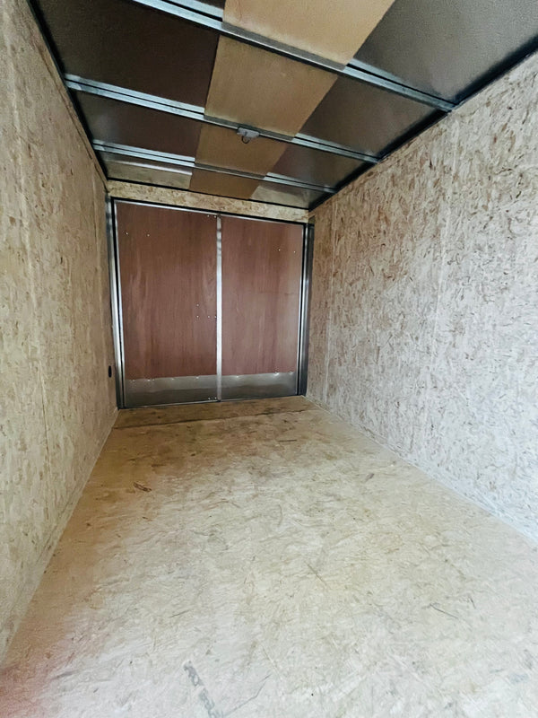 2026 PACE 7X14 OUTBACK DLX COMPOSITE SIDING barn doors