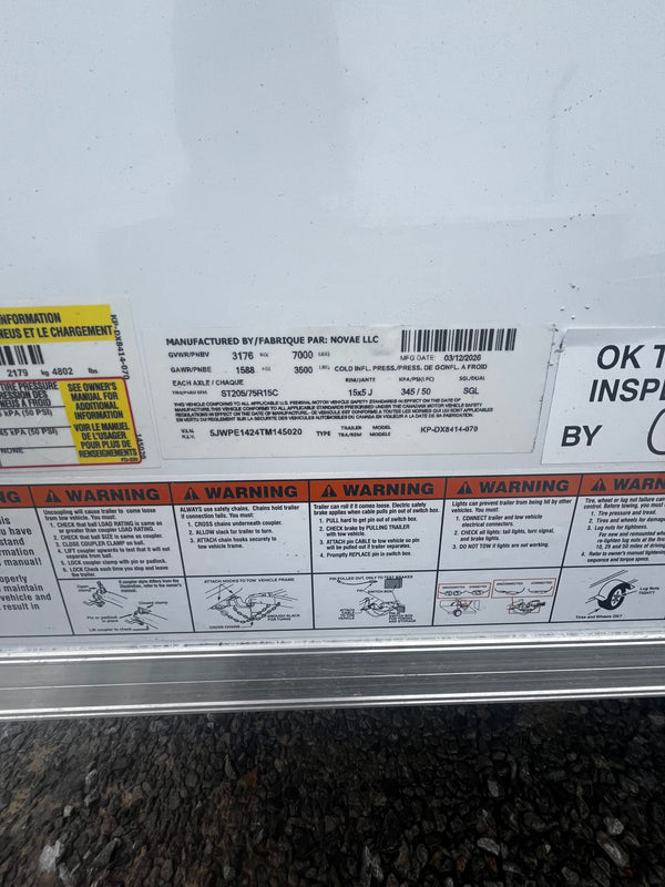 2026 PACE 7X14 OUTBACK DLX COMPOSITE SIDING
