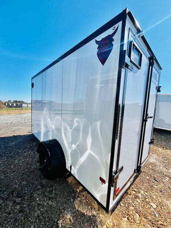 2026 Durabull 6'x12' ALL ALUMINUM Elite w/ Barn Doors