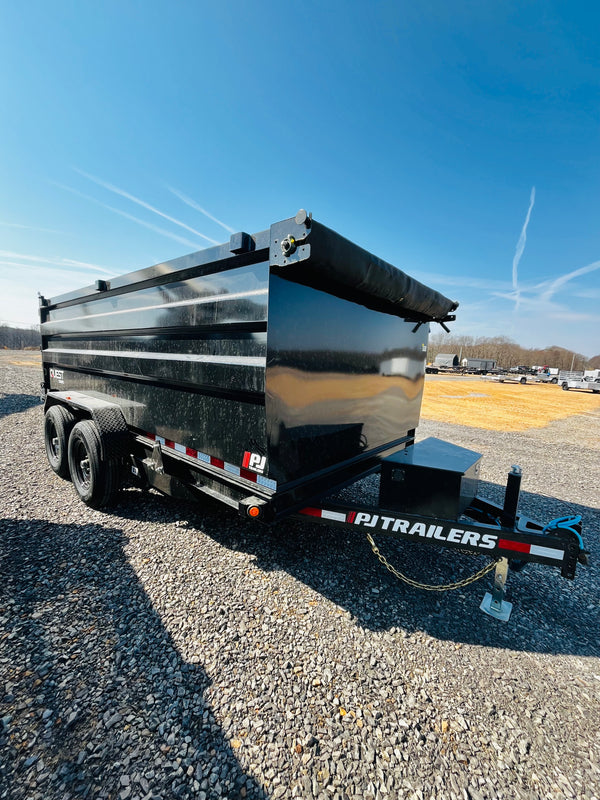 2026 PJ D7 7x14 Dump 14,000# GVWR 4' Tall Sides