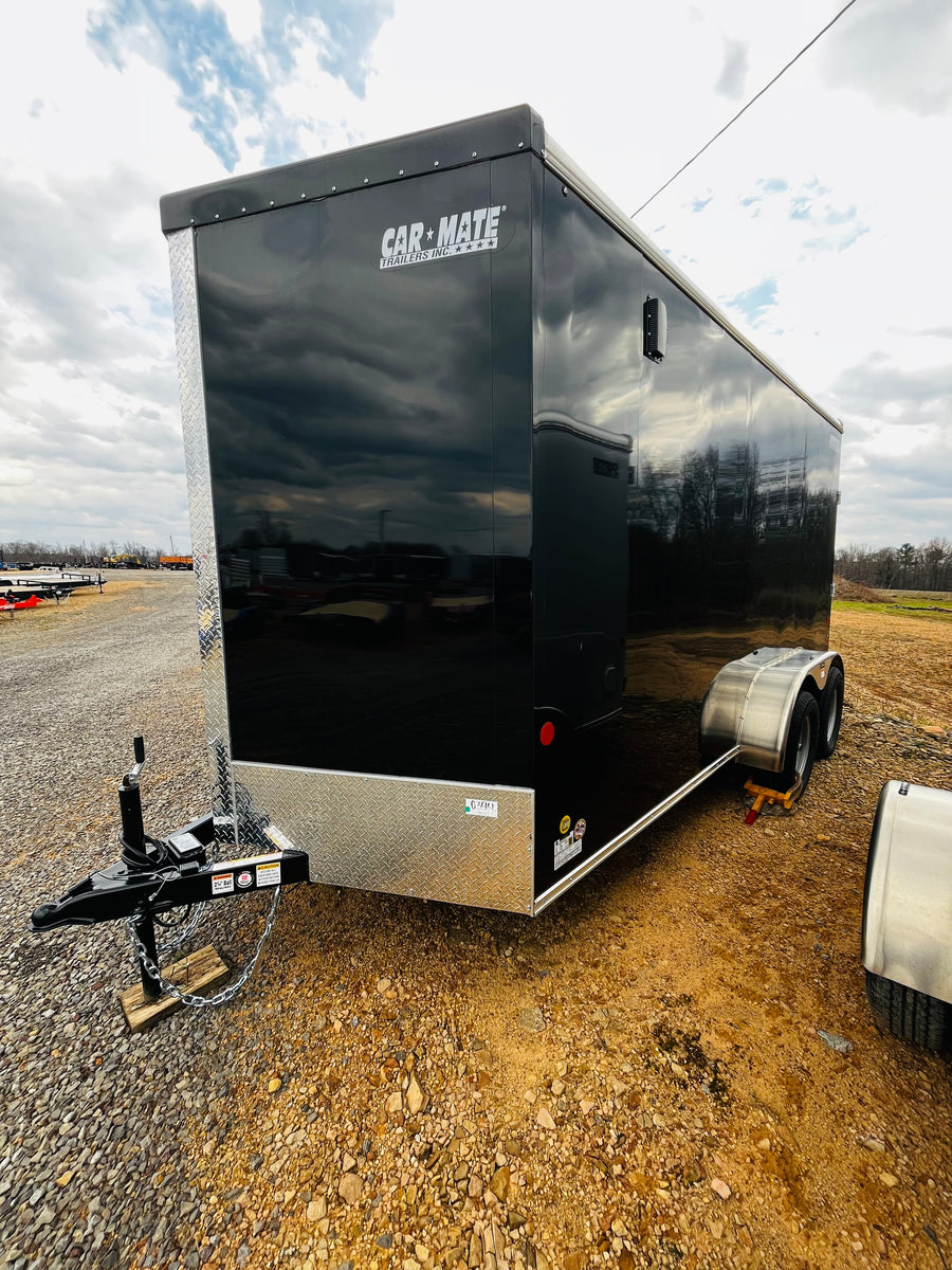 2026 Car Mate 7x14 Liberty Sport w/ Ramp Door/ 7' TALL – J & J Trailers ...