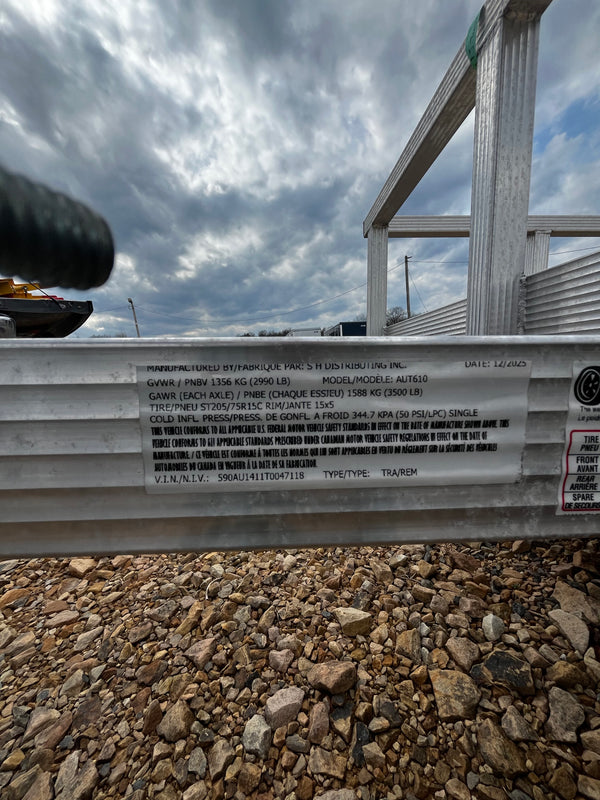 2026 SPORT HAVEN 6X10 AUT W/ ALUMINUM WHEELS