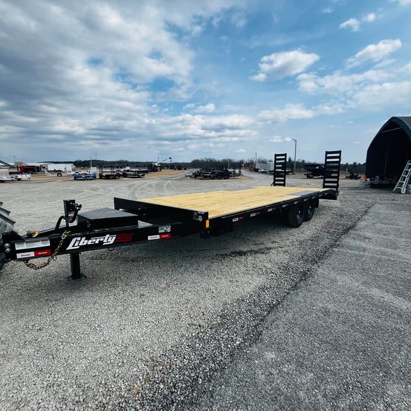 2026 Liberty 8.5x23 Deckover Flatbed 15.4k GVWR