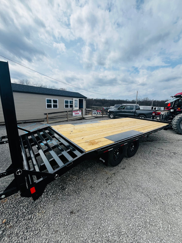 2026 Liberty 8.5x21 Deckover Flatbed 15.4k GVWR