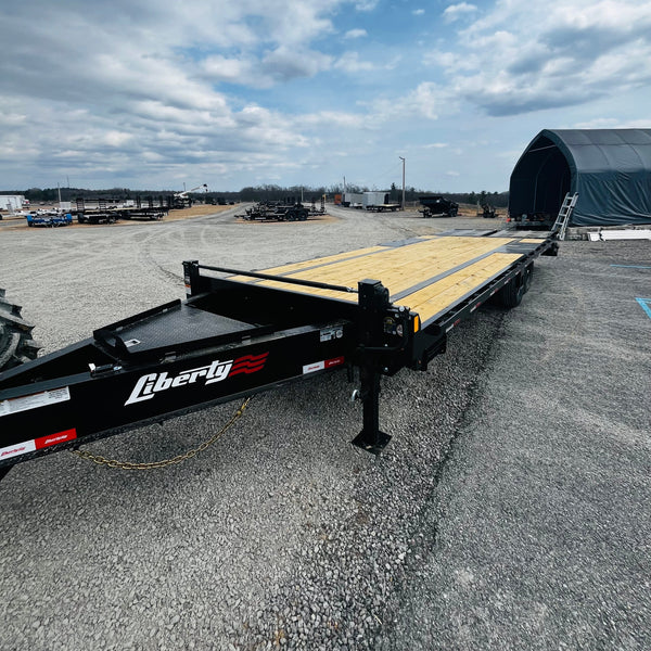 2026 Liberty 8.5x25 Deckover Flatbed 15.4k GVWR