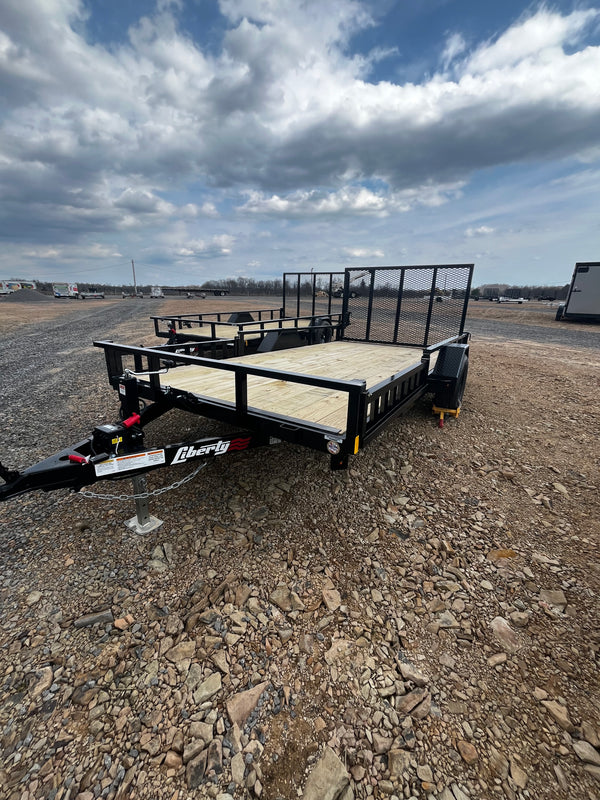 2026 LIBERTY 7X14 Utility 5K GVWR W/ ATV RAMPS