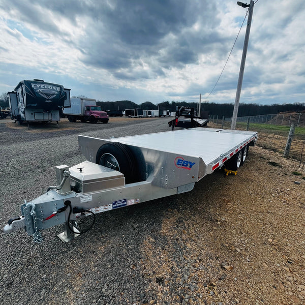 2025 EBY 8.5'x20' 16K GVWR Deck Over Equipment Trailer