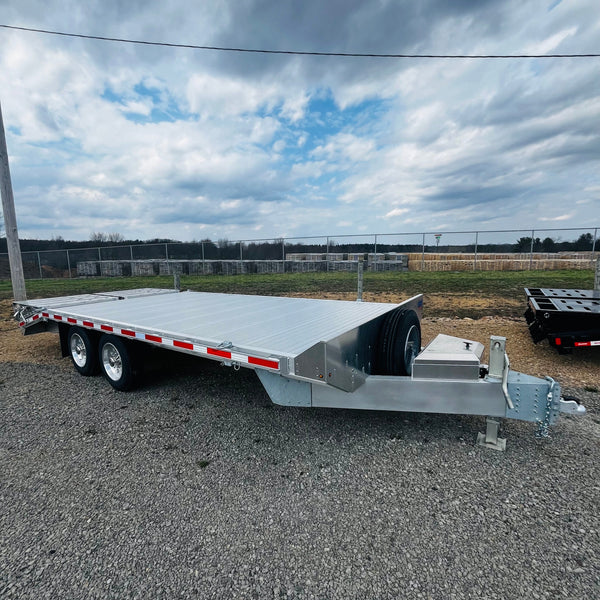 2025 EBY 8.5'x20' 16K GVWR Deck Over Equipment Trailer