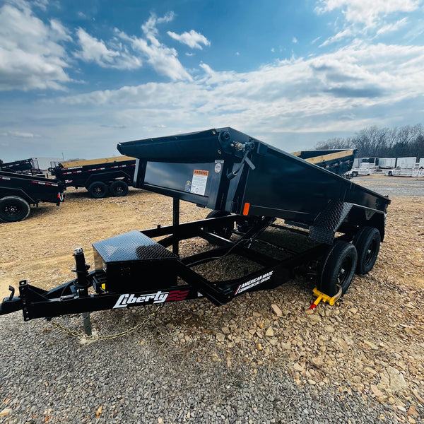 2026 LIBERTY 6X12 DUMP W/ TARP KIT/ RAMPS/7K GVWR
