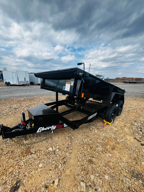 2026 LIBERTY 6X12 DUMP W/TARP KIT/ RAMPS/ 7K GVWR