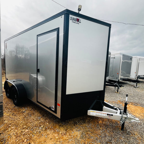 2026 DuraBull 7x14 Elite Cargo Trailer/6"^/RAMP/BLACKOUT PACKAGE