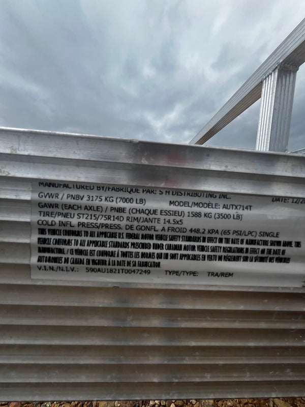 2026 SPORT HAVEN 7X14 AUT X TANDEM OFF ROAD MODEL