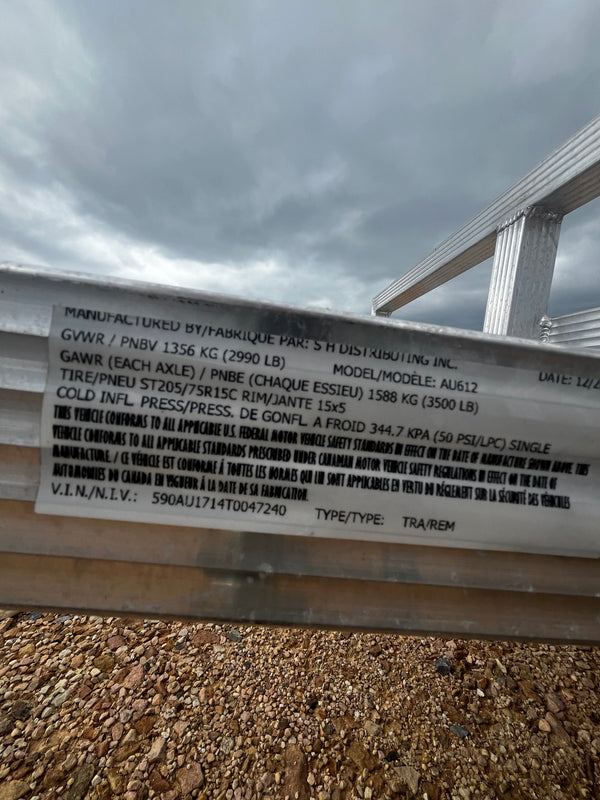 2026 Sport Haven 6x12 AU w/ No Rails