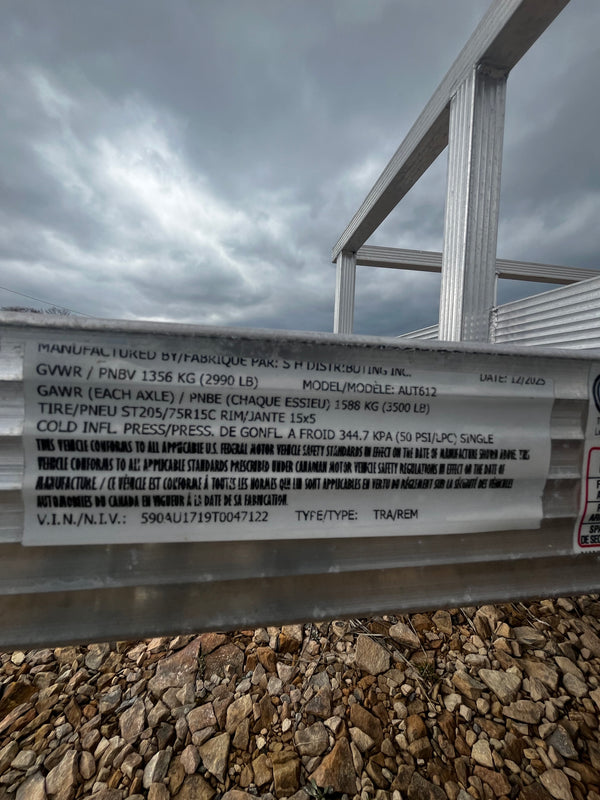 2026 SPORT HAVEN 6X12 AUT w/ ALUMINUM WHEELS