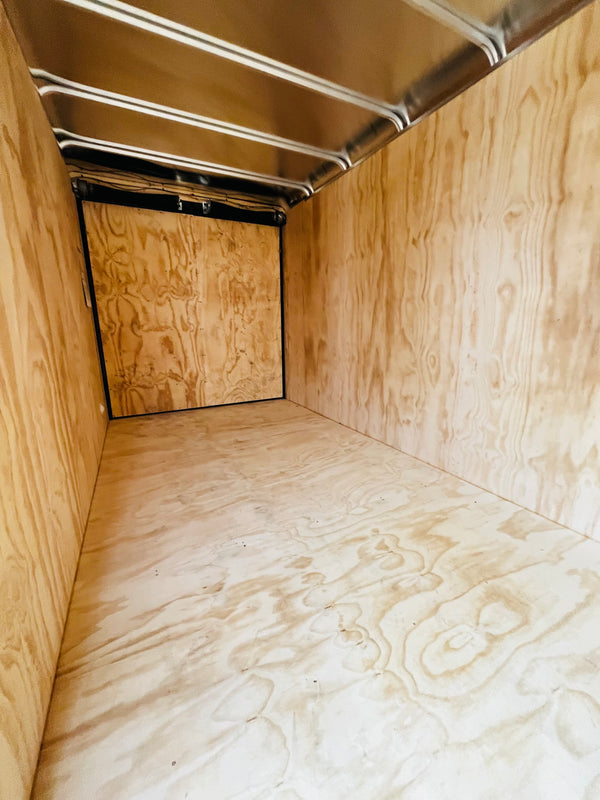 2026 Car Mate 7x16 Sportster w/ Ramp Door & 12" Added Height