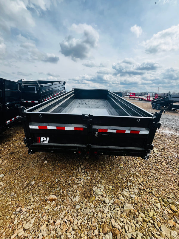 2026 PJ 7x16 Low Sided Dump Trailer (DL)