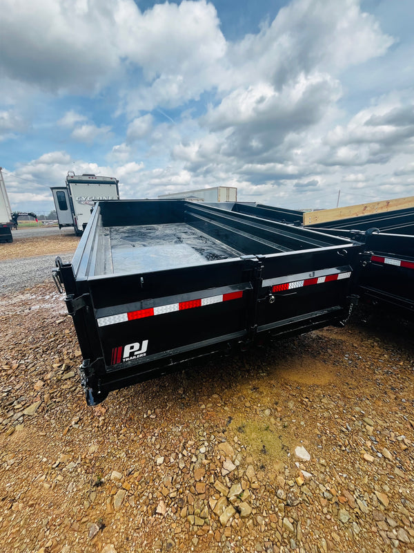 2026 PJ 7x16 Low Sided Dump Trailer (DL)