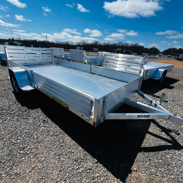 2027 ALUMA 81"X14' UTILITY (8114S-R-BT-SR)